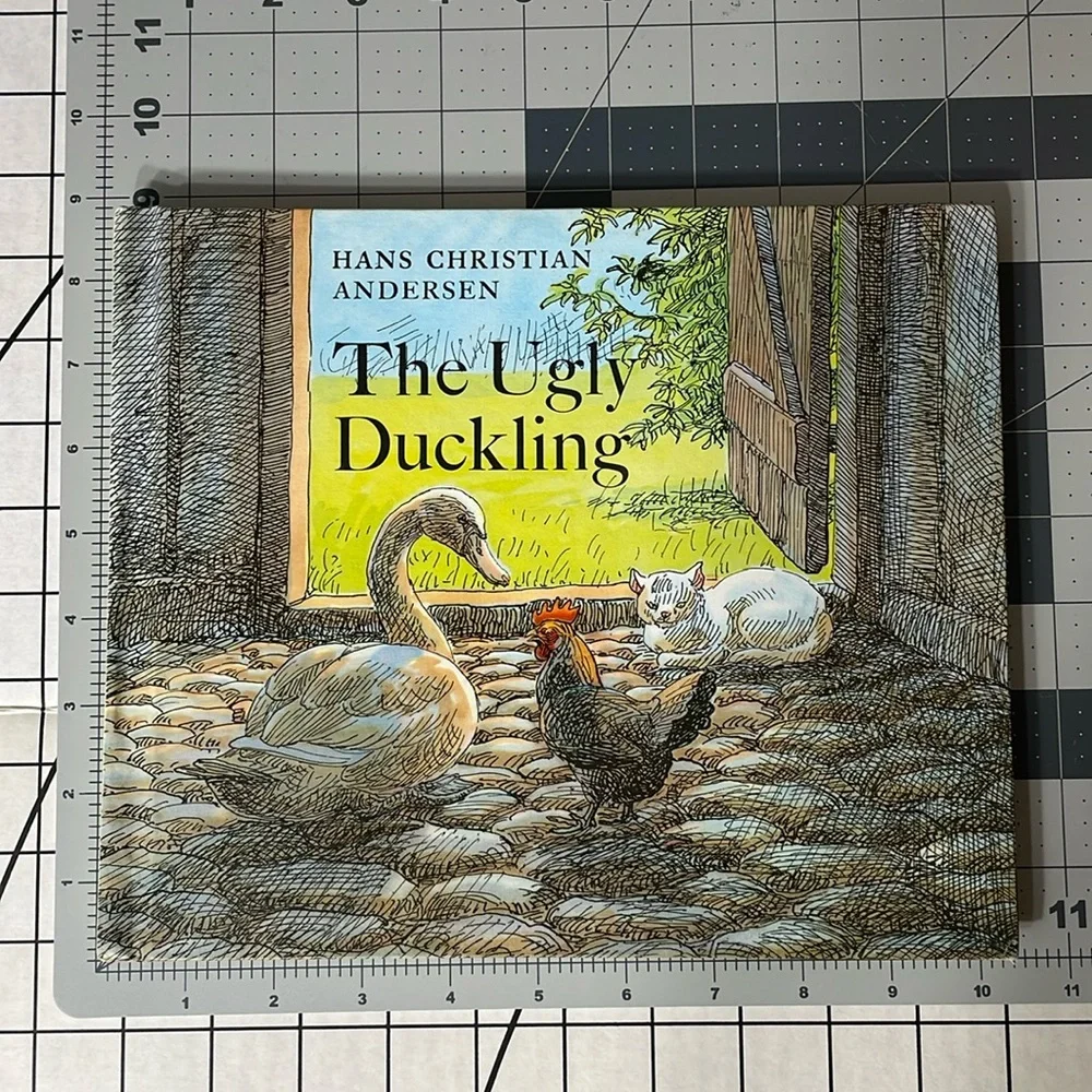 The Ugly Duckling book by Hans Christian Andersen, iilus. Johannes Larsen,